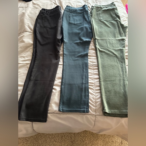 Maurices Pants - Maurices lot of dress jeggings size large regular-EUC - all 3 pairs